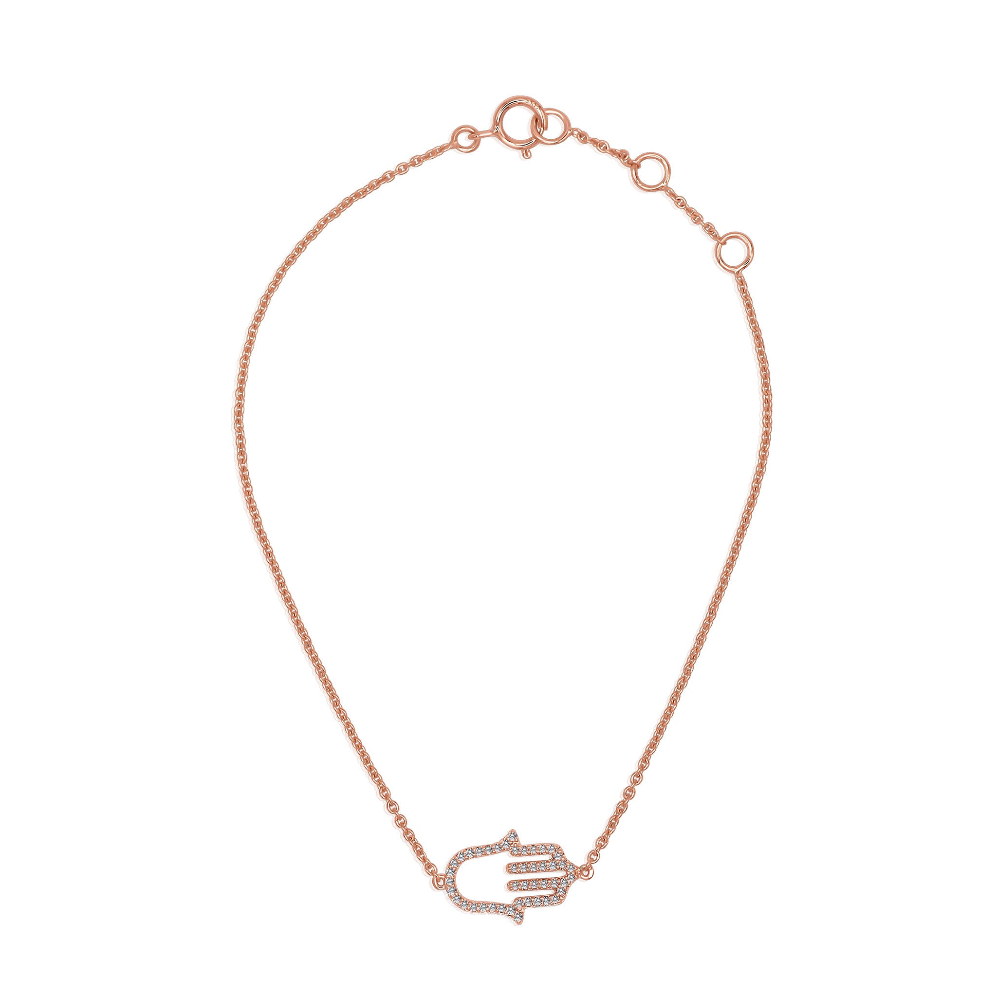 Armband Hamsa - Hand der Fatima (12MM)