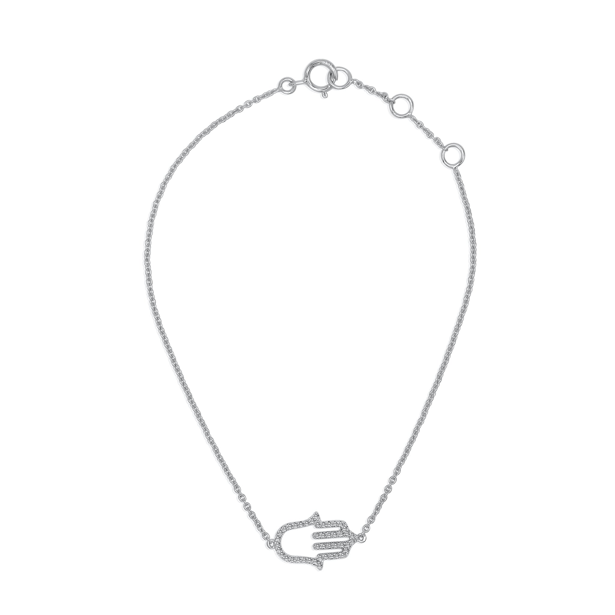 Armband Hamsa - Hand der Fatima (12MM)