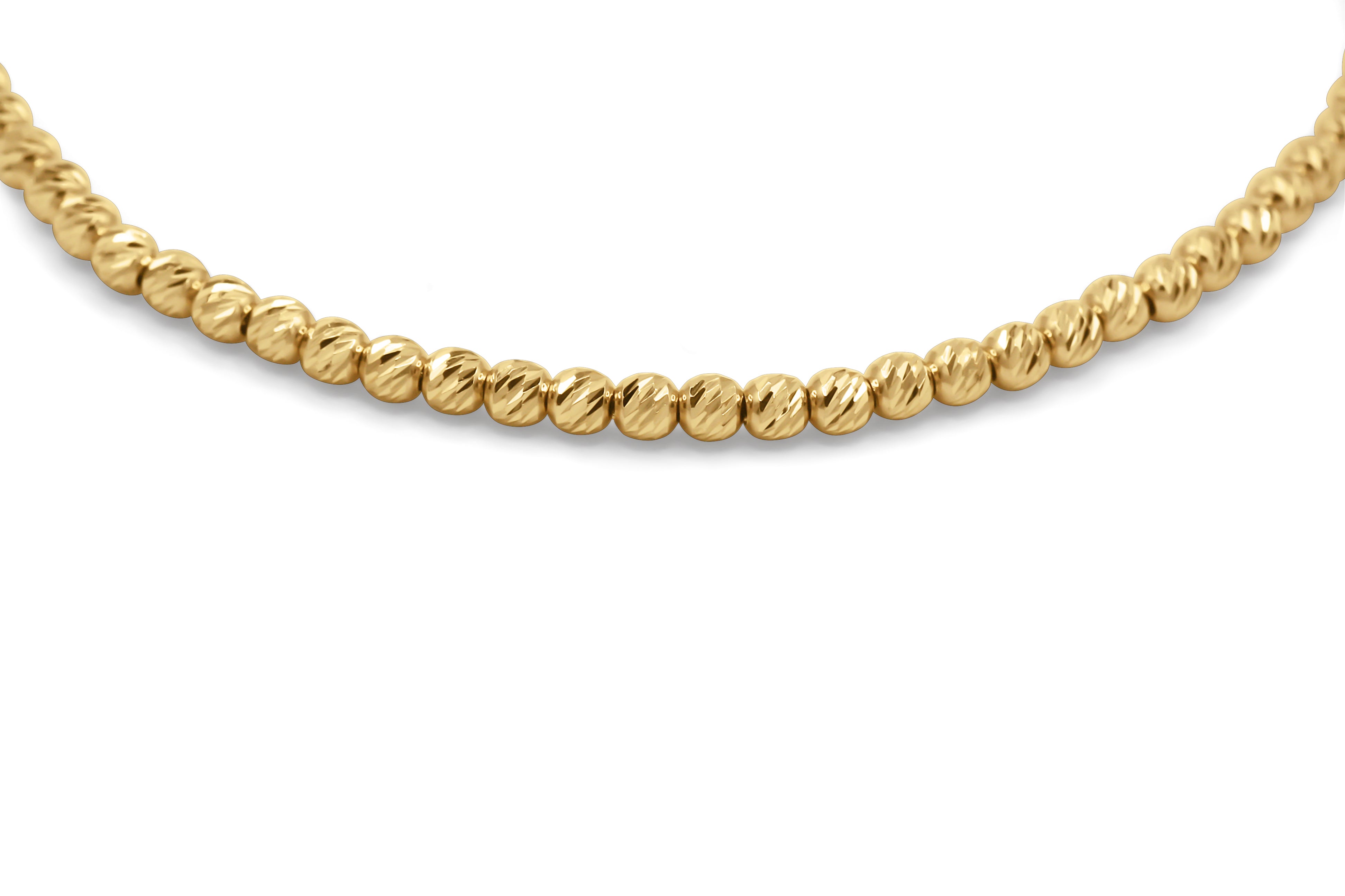 Diamantierte Kugelkette