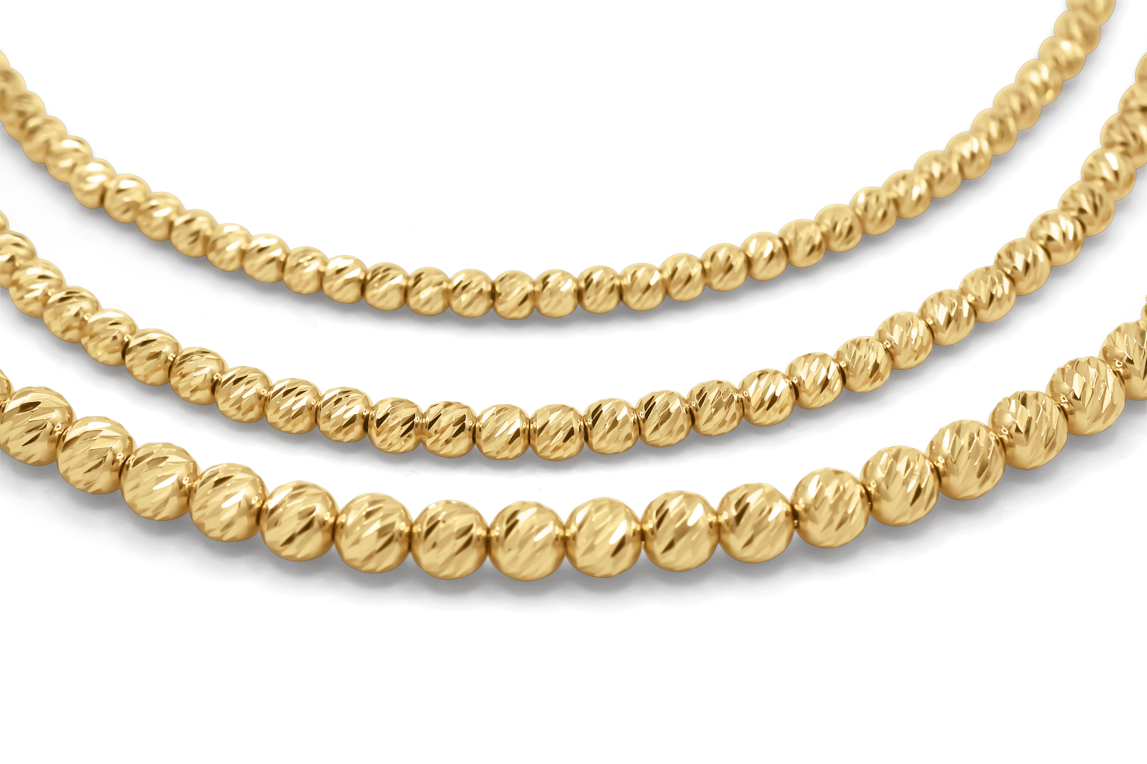 Diamantierte Kugelkette